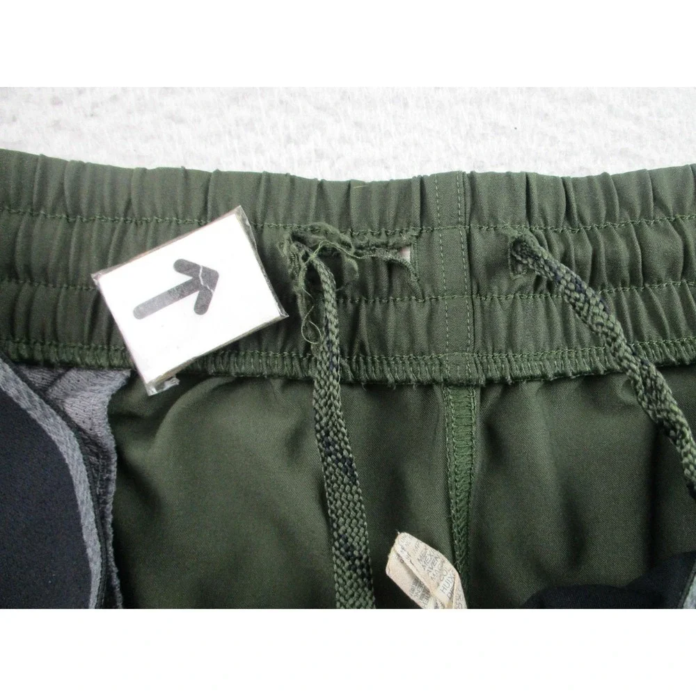 Under Armour Pants Mens Large Green UA Storm Zip Ankle Drawstring Athletic Track